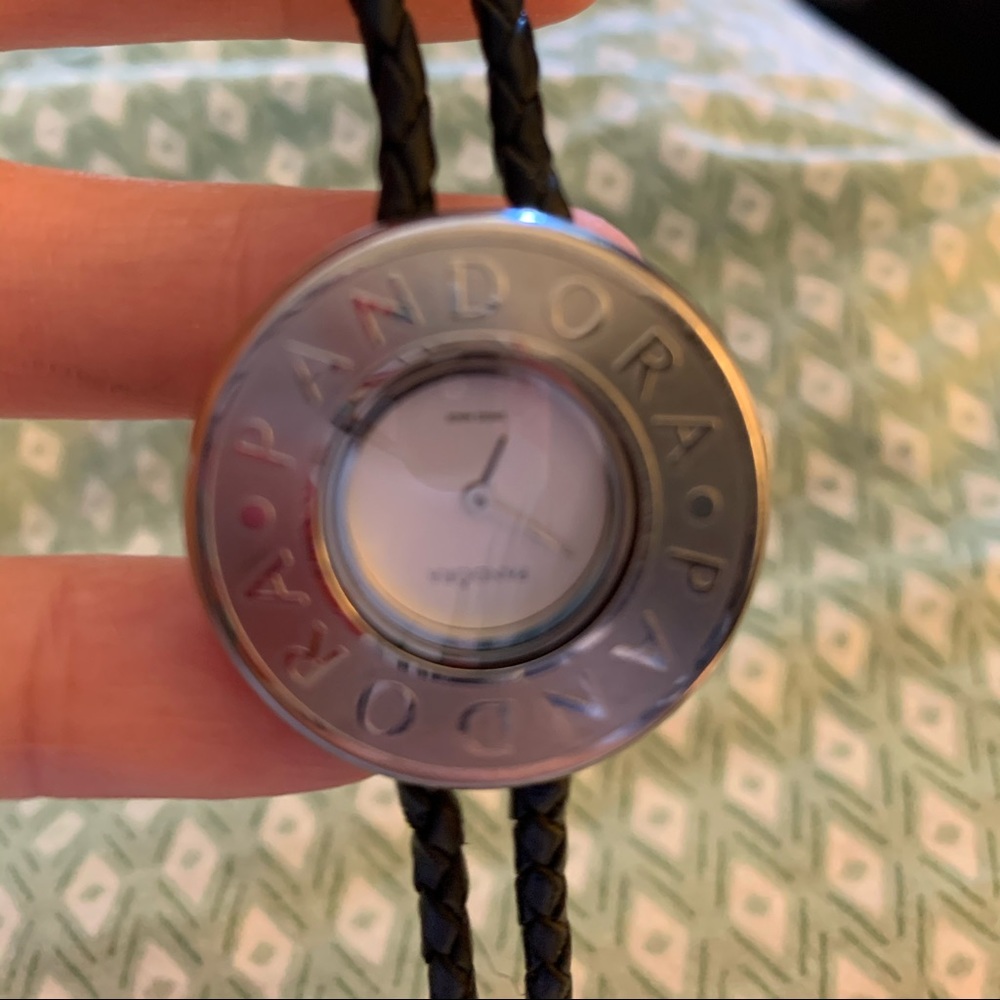 Pandora Watch with Leather Straps
